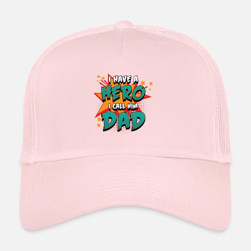 Cool Hero & Dad Design - Perfect as a gift Trucker Cap