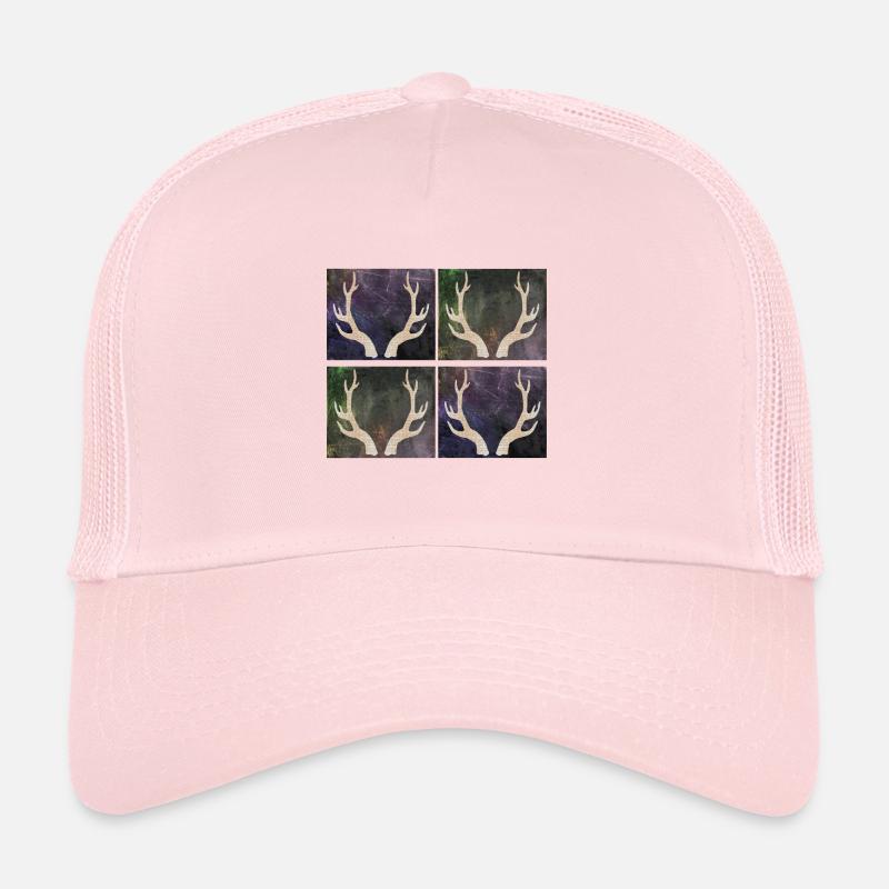 Deer antlers Trucker Cap
