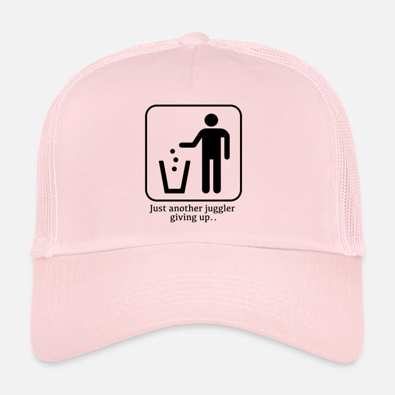 juggler - Trucker Cap - pale pink