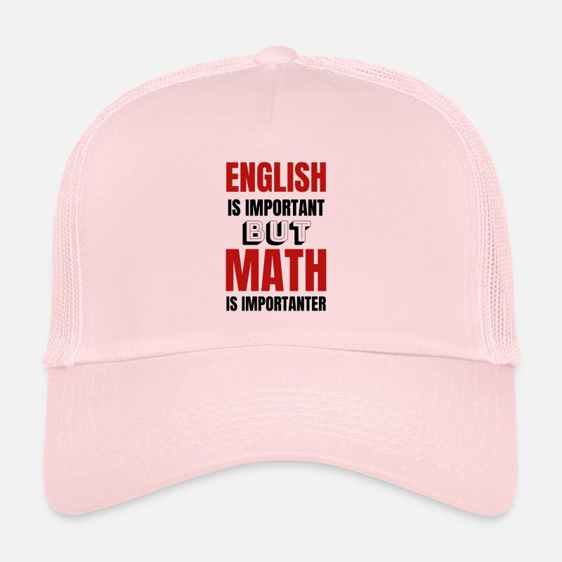 Math teacher mathematician math student gift idea Trucker Cap