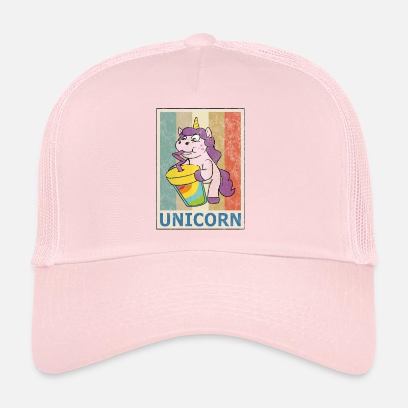 Einhorn Vintage Retro Style Grunge Einhörner Trucker Cap