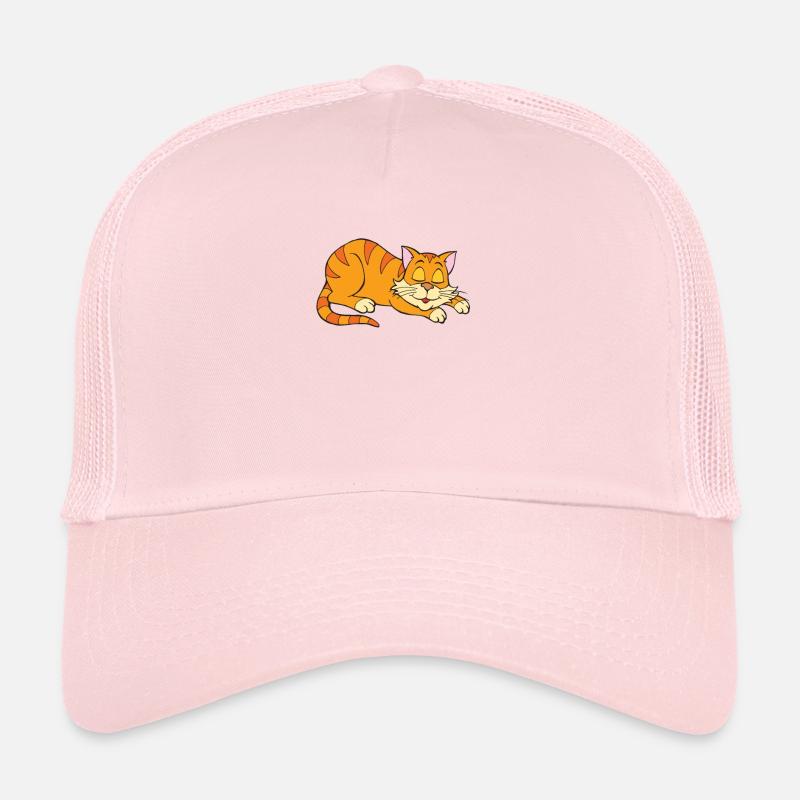 Cat - sleeping cat Trucker Cap
