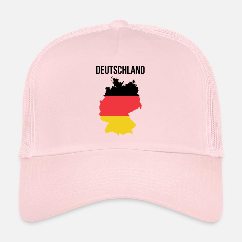 Deutschland - Trucker Cap - Hellrosa