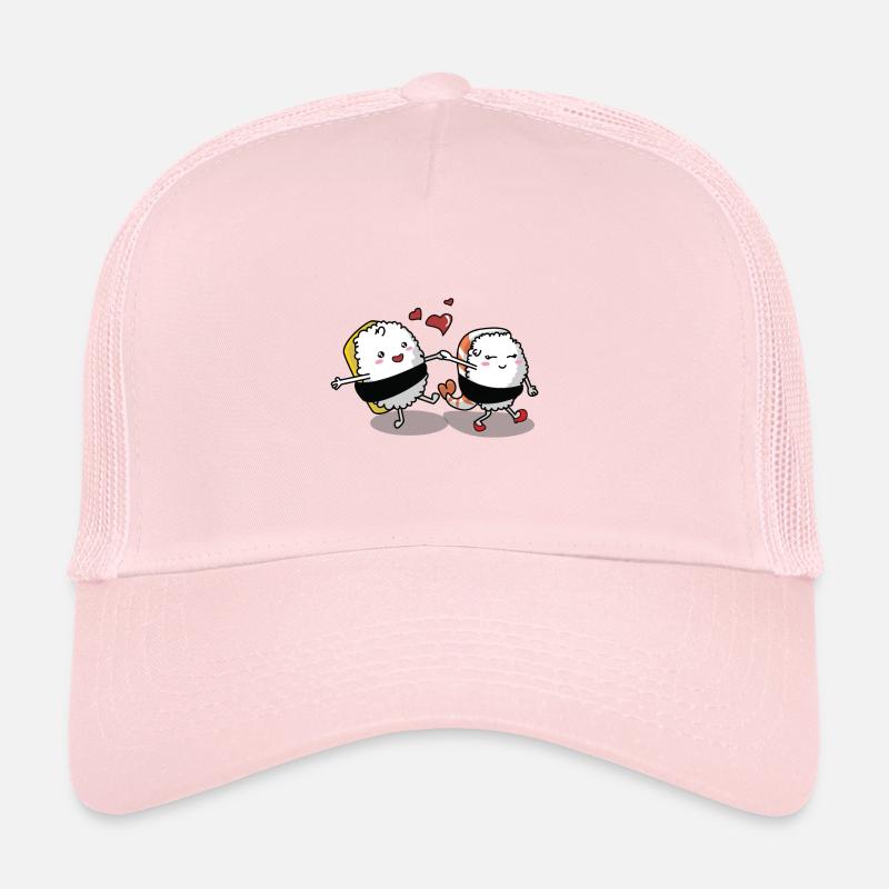Sushi Liebespaar - Trucker Cap - Hellrosa