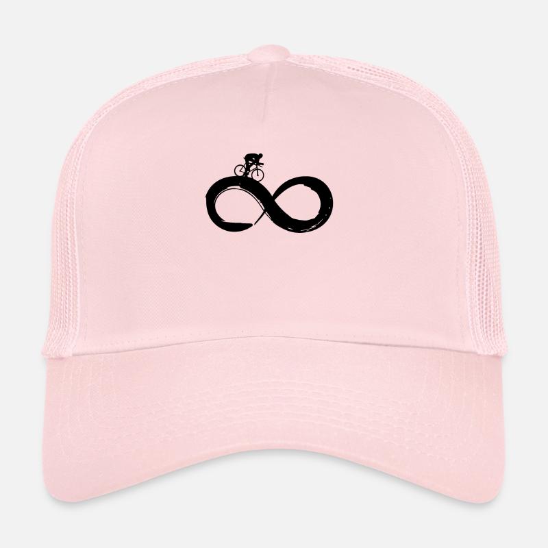 Vélo de route Infinity - Casquette trucker  - rose pâle