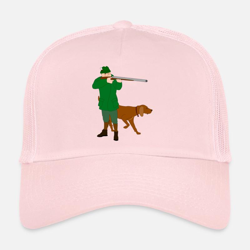 Jagd, Hund, Jäger Trucker Cap