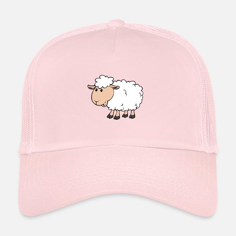 Little sheep - Trucker Cap - pale pink