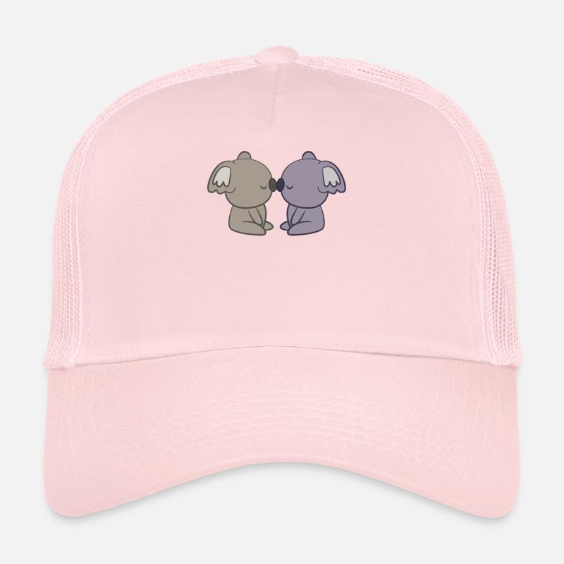 Koala - Koalas - Koala T-Shirt - Koala Love - Trucker Cap - pale pink