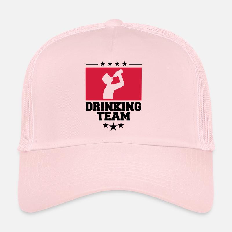 crête cool logo texte alcool bière sau Casquette trucker 