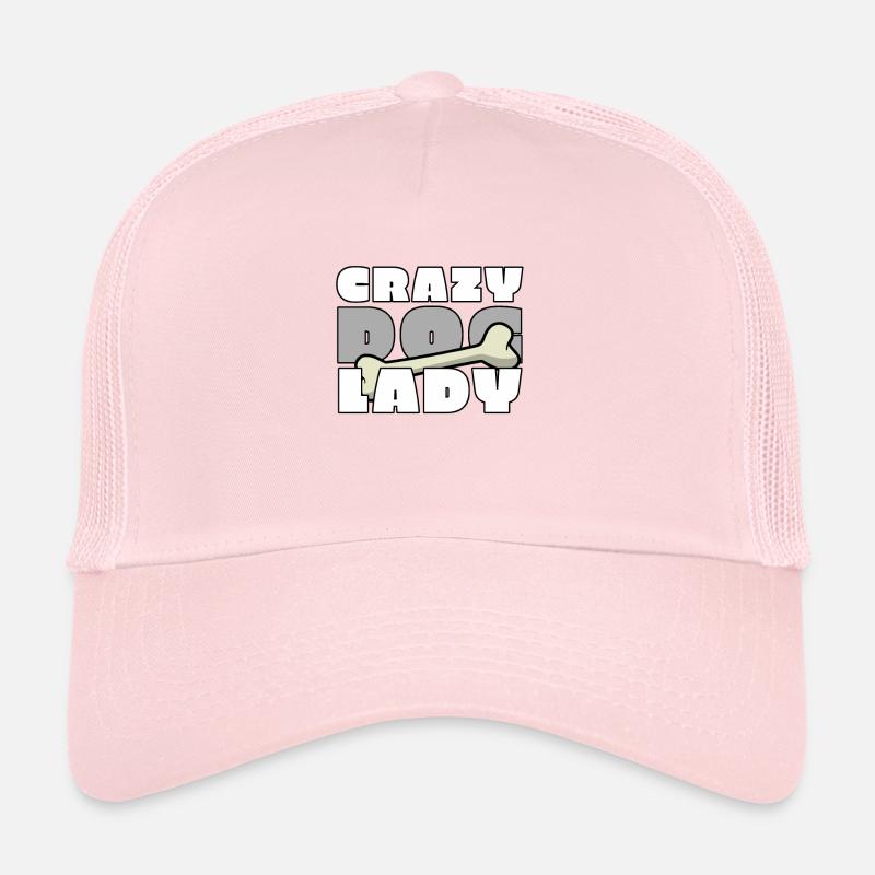 Crazy dog lady Trucker Cap