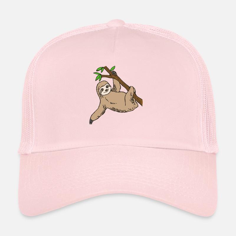 Faultier - Trucker Cap - Hellrosa