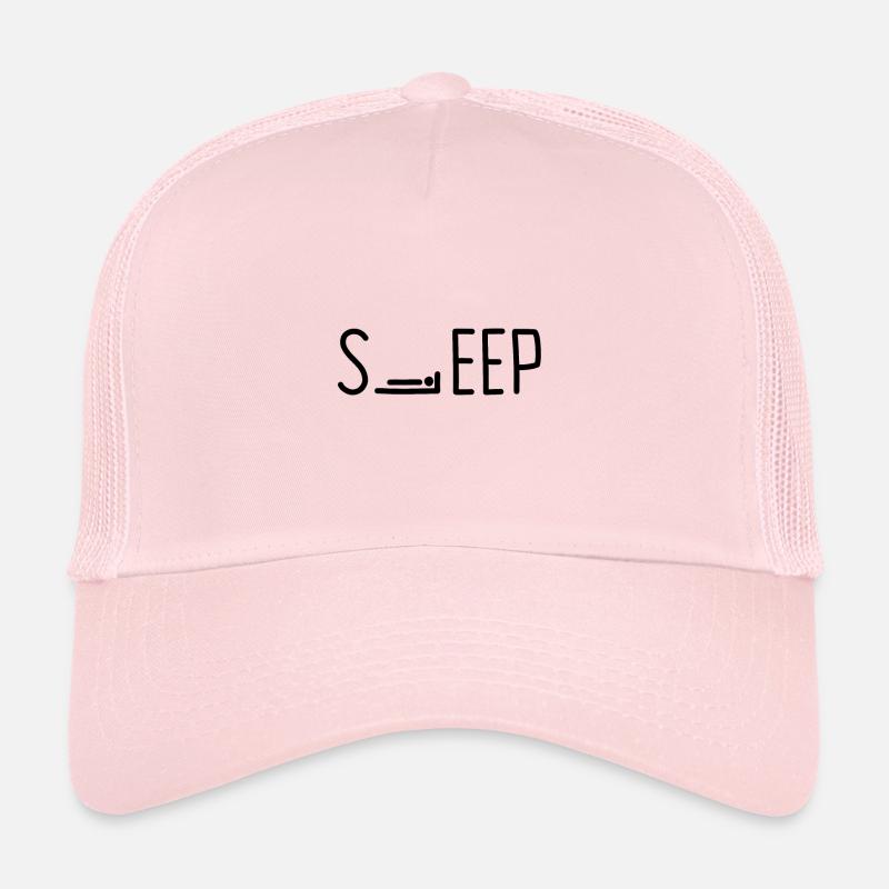 SLEEP Schlafen - Trucker Cap - Hellrosa