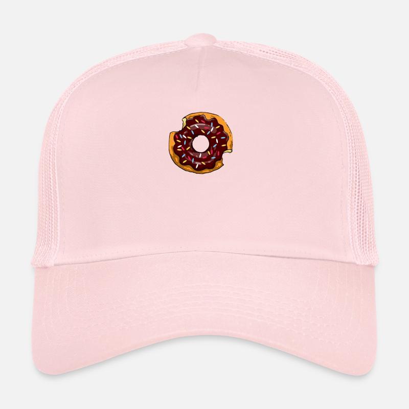Beignet avec des glaçons de sucre candy glaçage Casquette trucker 