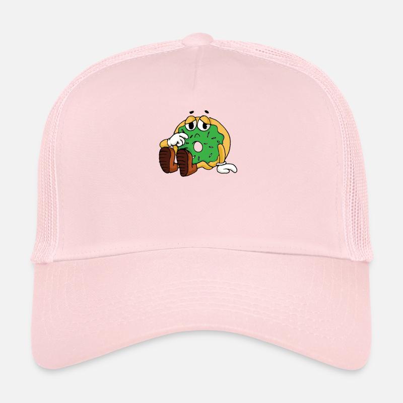 Beignet avec des glaçons de sucre candy glaçage Casquette trucker 