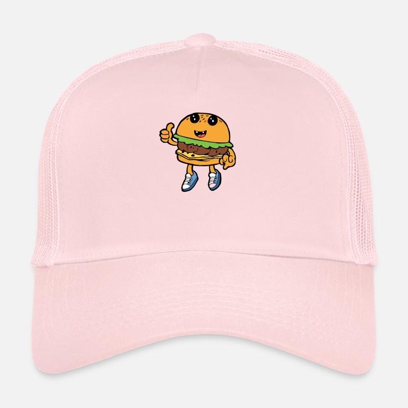 Burger Hamburger Cheeseburger Fast Food Hunger Casquette trucker 