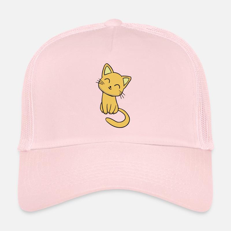 cute cat Trucker Cap