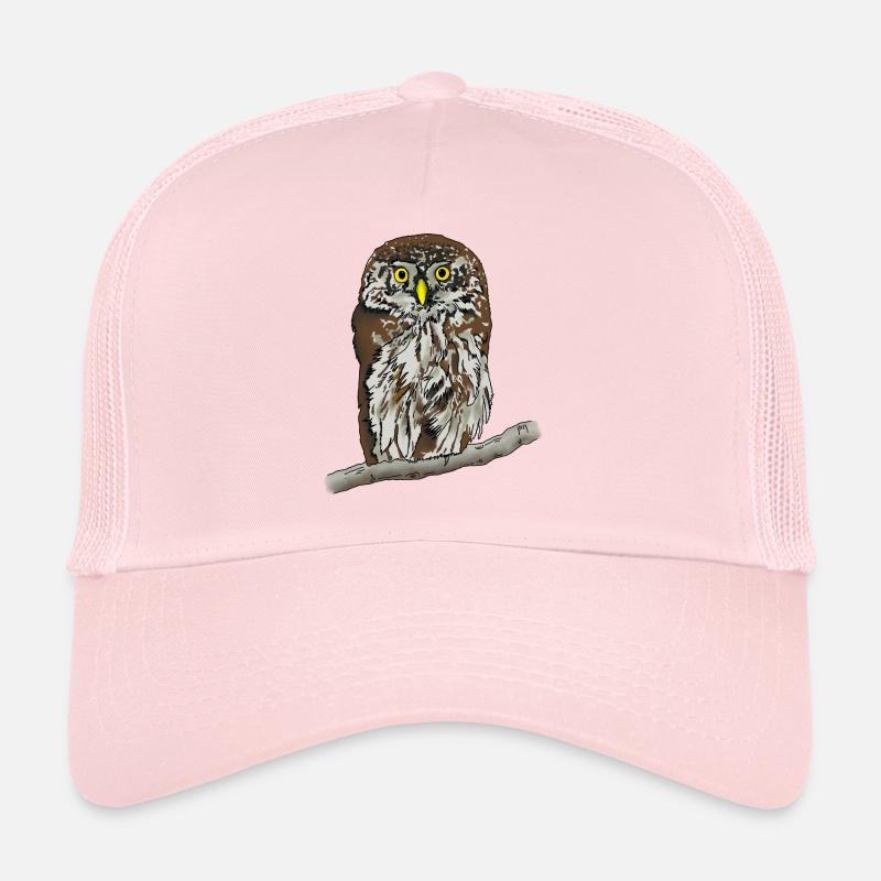 Chouette chevêche pygmée Casquette trucker 