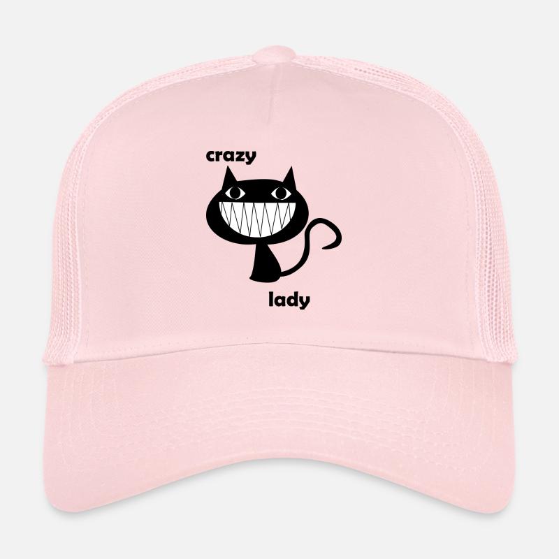 Madame folle de chat Casquette trucker 