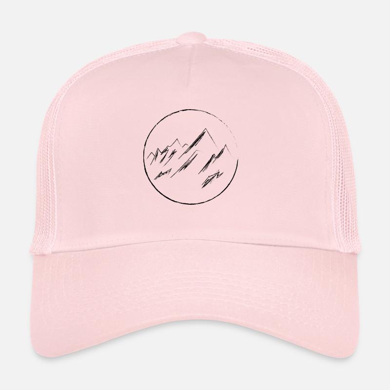 Montagnes | Montagnes Casquette trucker 