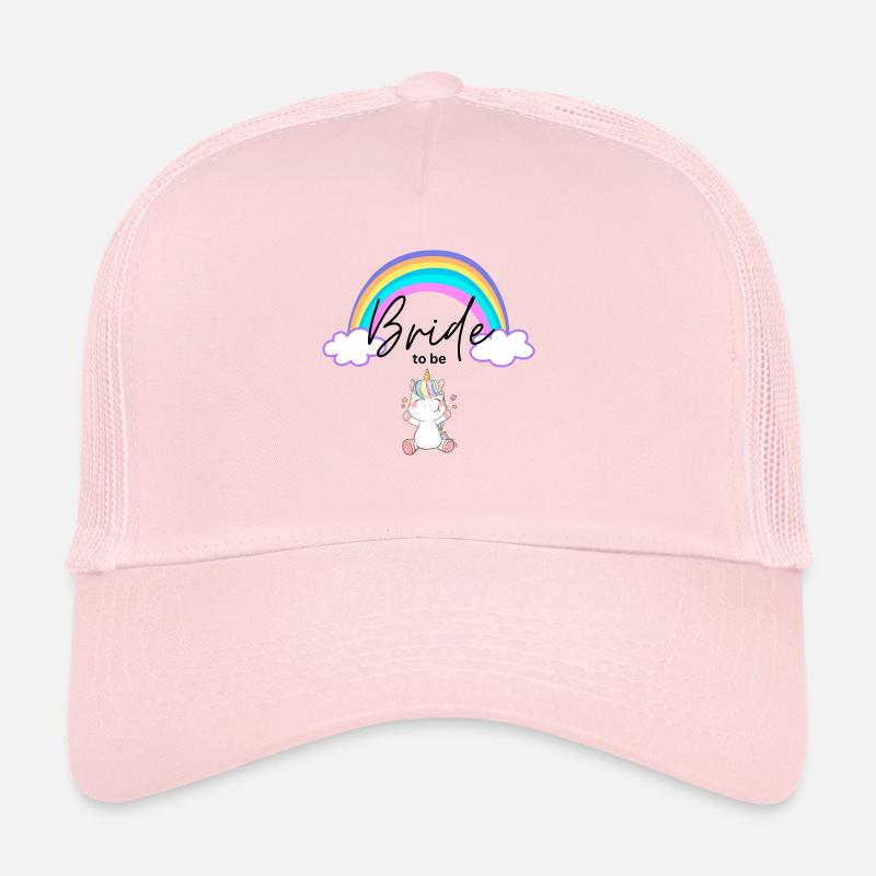 Bride to be - Einhorn mit Regenbogen Trucker Cap