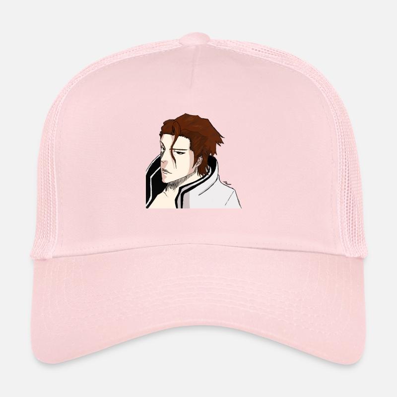 [BLEACH] Aizen Sosuke Design - Trucker Cap - Hellrosa