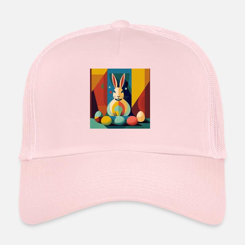 Easter Bunny No.01 - Trucker Cap - pale pink