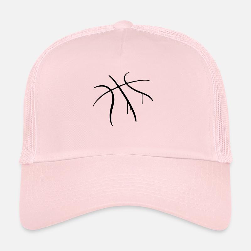 Basketball - Trucker Cap - Hellrosa