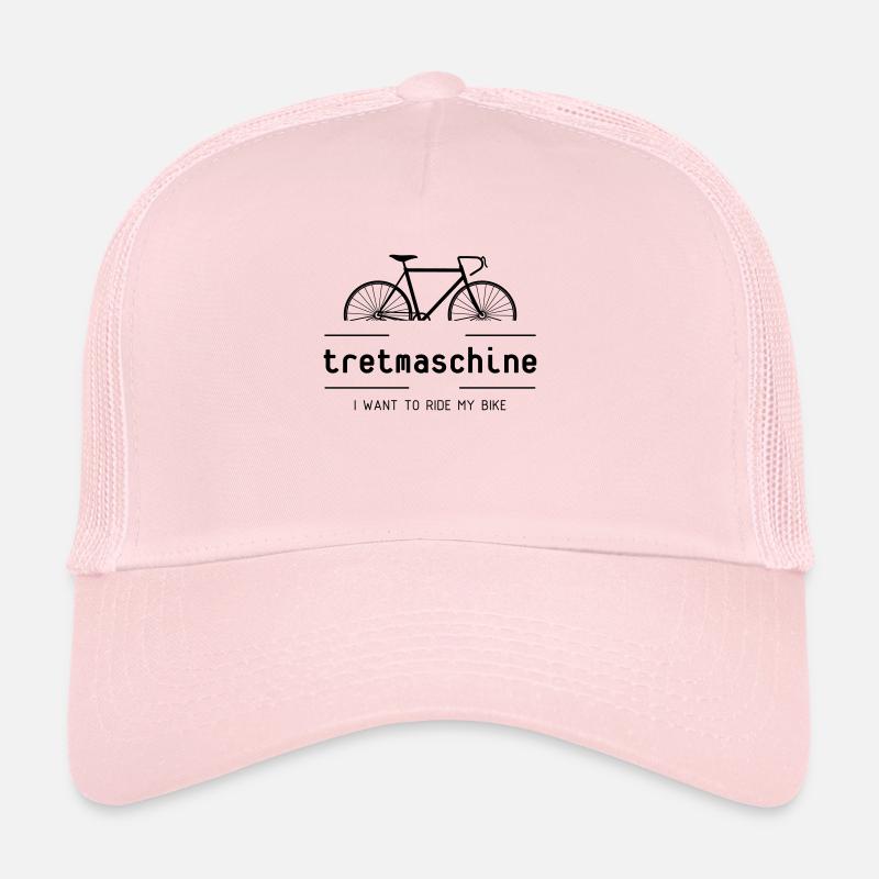 Tretmaschine oder auch Fahrrad genannt. Trucker Cap