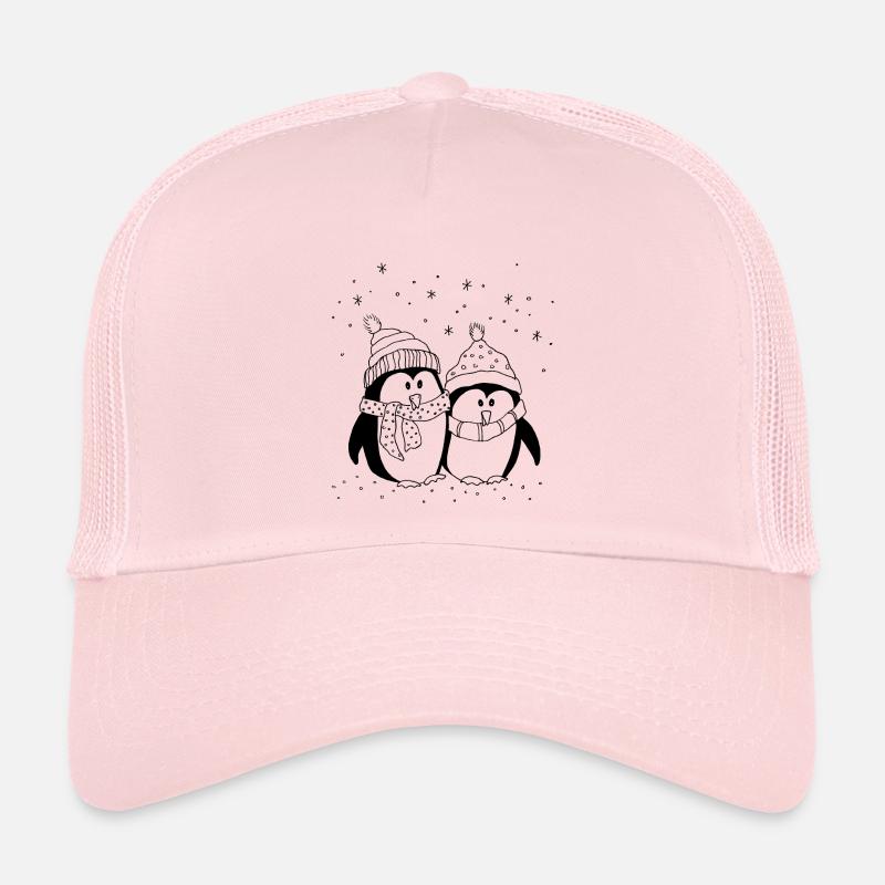 Pinguine - Trucker Cap - Hellrosa