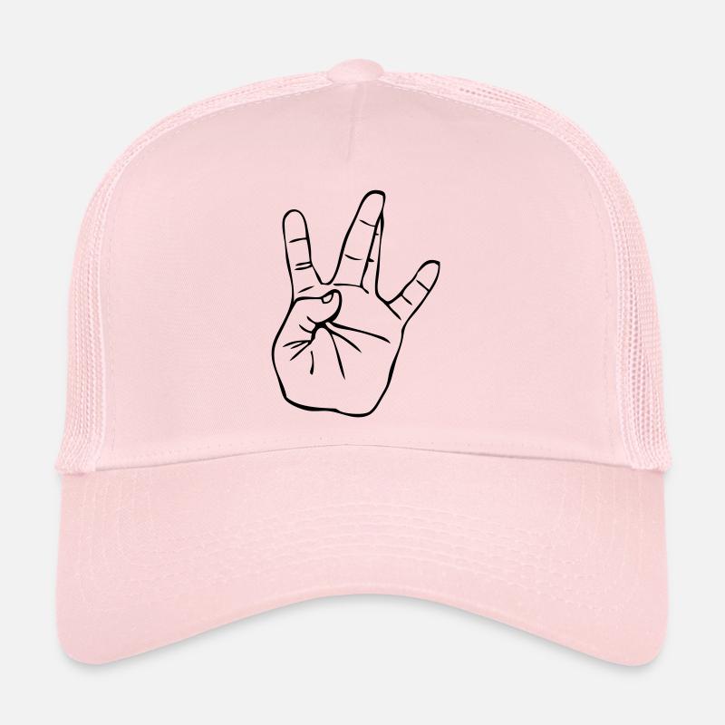Westside Gangster Hand Casquette trucker 
