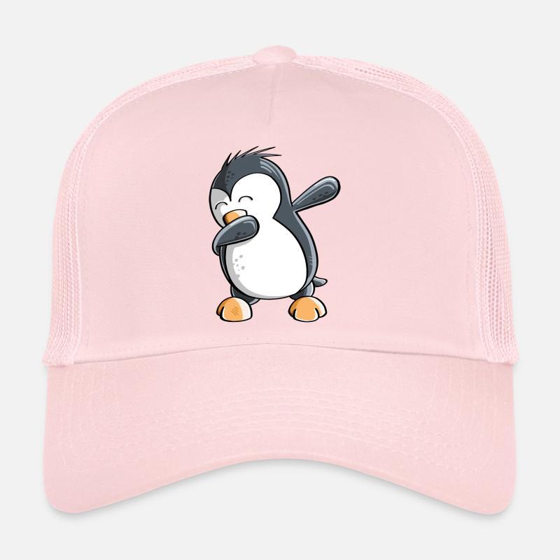 Dab Dance Pinguin - Dabbing - Fun Comic - Geschenk Trucker Cap
