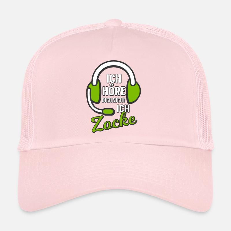 Ich höre dich nicht ich zocke! Trucker Cap
