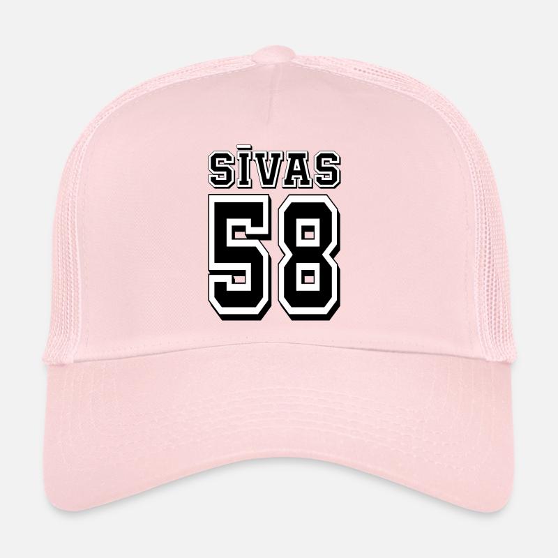 Sivas 58 - Trucker Cap - Hellrosa