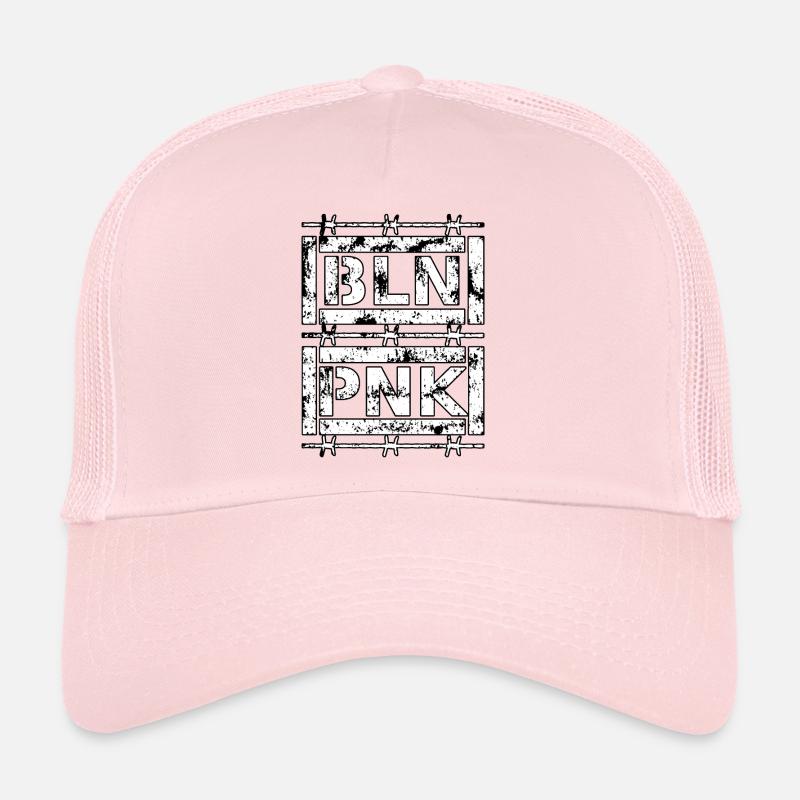 BLN PNK Stacheldraht Trucker Cap