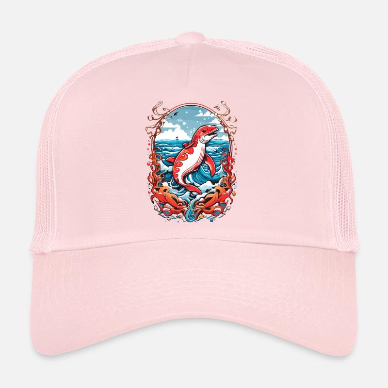 Sea creatures Trucker Cap