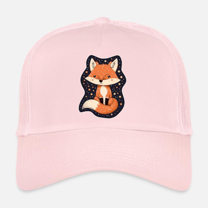 Fuchs mit Sternen Trucker Cap