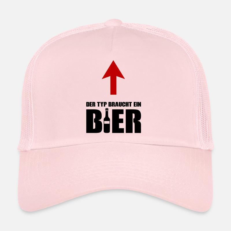 The guy needs a beer 01 Trucker Cap