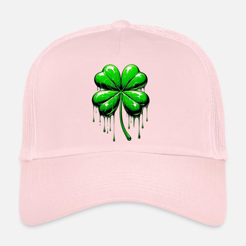 Trèfle à quatre feuilles Casquette trucker 