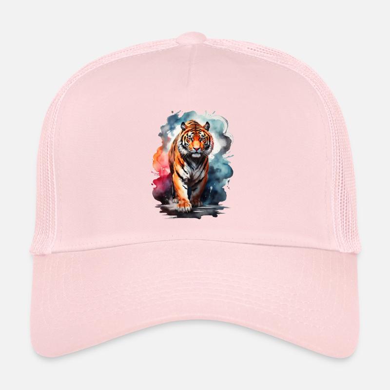 Tiger Spirit - Trucker Cap - pale pink