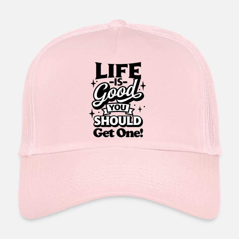 Encouragement positif Conception motivationnelle Casquette trucker 