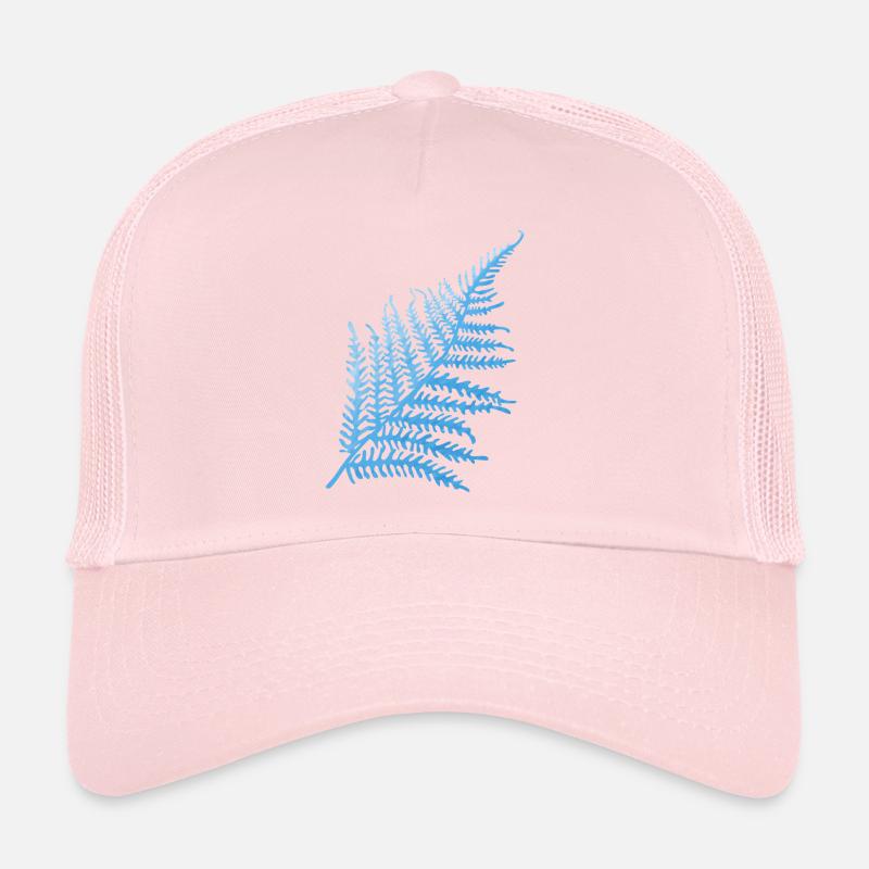 Fougère bleue Casquette trucker 
