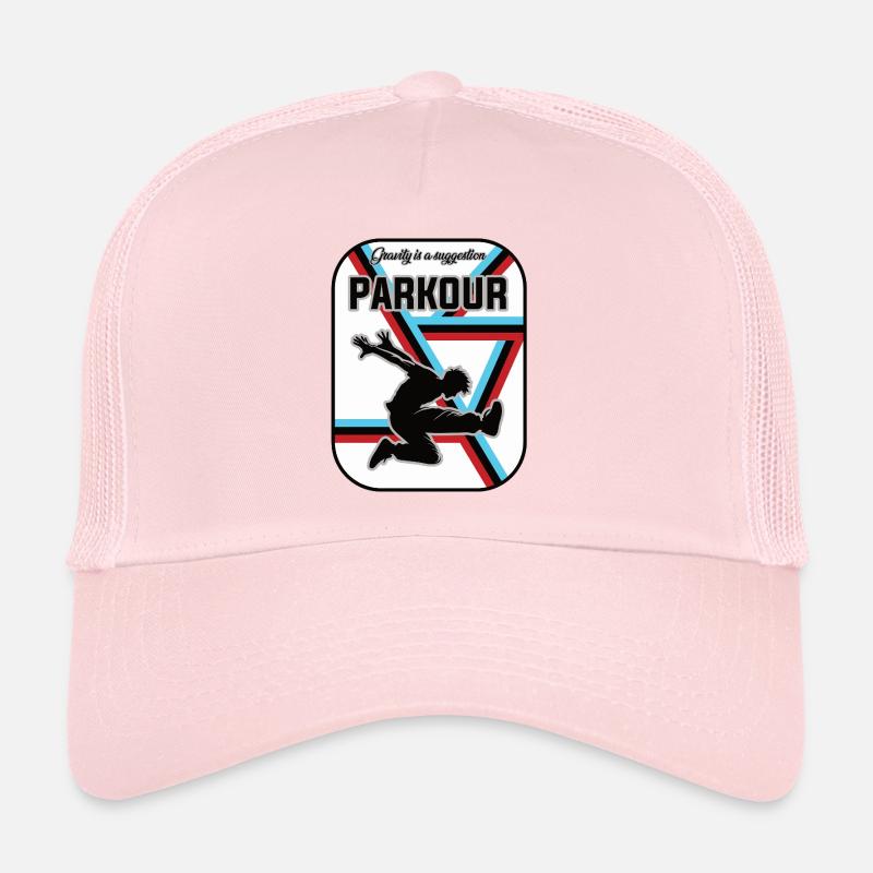 Parkour Design – Gravity is a Suggestion Trucker Cap