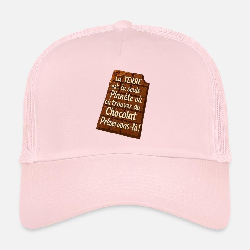 Chocolate Earth Save It Trucker Cap