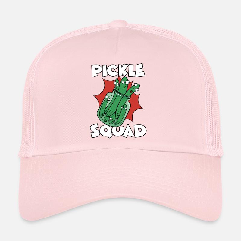 Équipe de concombres Pickle Squad Troupe de concombres Pickle Jar Casquette trucker 
