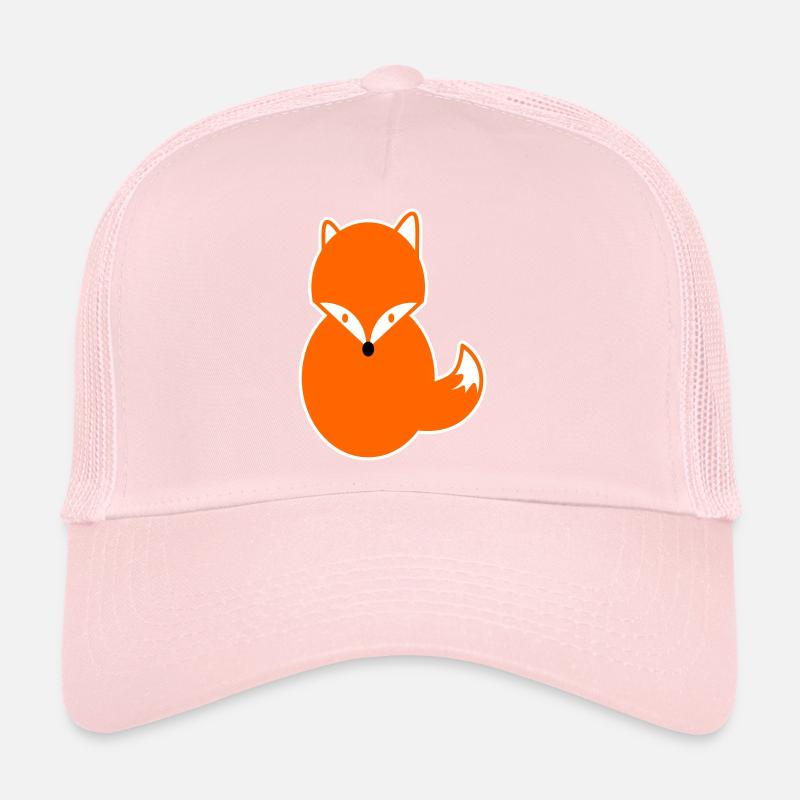 Rothaar Fuchs – Lustiges Kawaii Comic Design Fuchs Trucker Cap