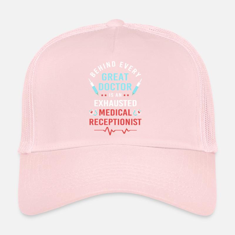 Receptionist Medicine Receptionist Trucker Cap