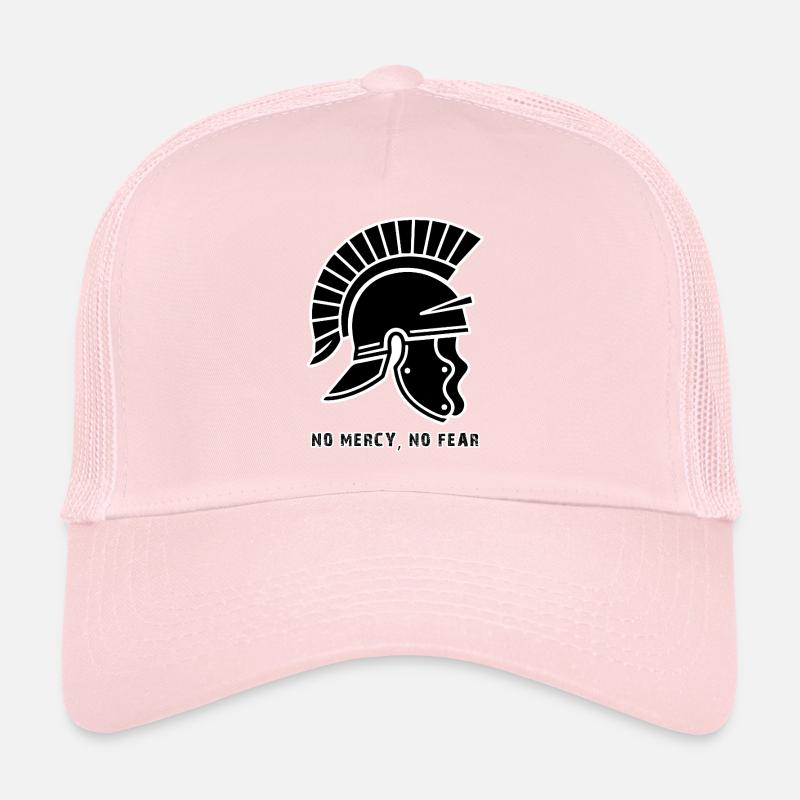 Casque guerrier noir Sans Pitié Casquette trucker 
