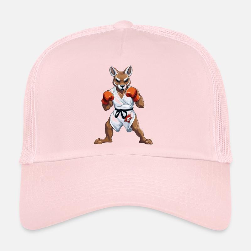 Känguru Karate Kämpfer Trucker Cap