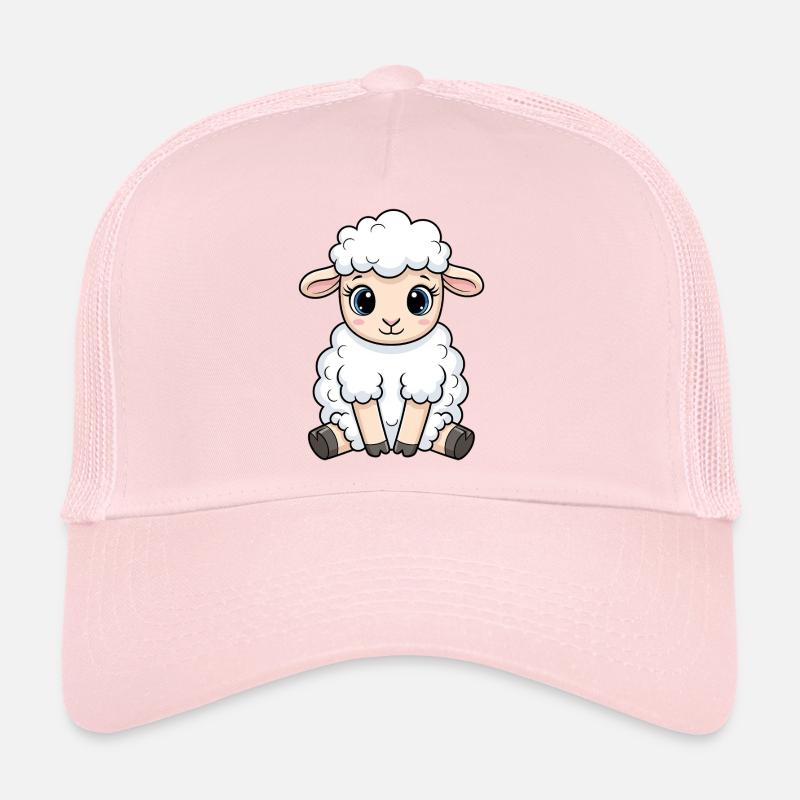 Kuscheliges Lamm Cartoon Trucker Cap