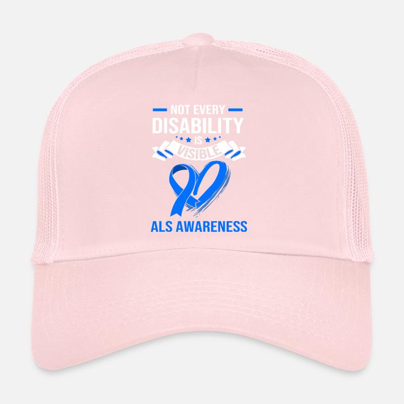 Maladie nerveuse SLA Casquette trucker 